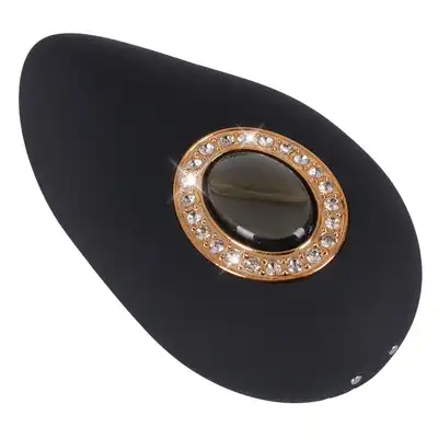 Cleopatra - Clitoral Vibrator. Elegancki stymulator łechtaczki z oprawą imitującą kamienie szlachetne. Bardzo elegancki. 