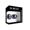 Dorcel - Diamond Plug S Black. Elegancki metalowy plug z czarnym diamencikiem. 
