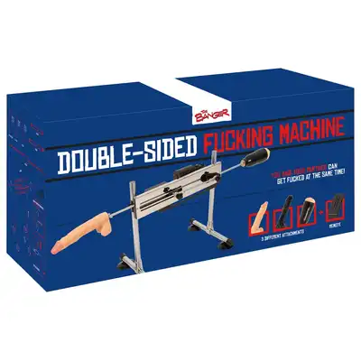 The Banger - Double-Sided Fucking Machine. Dwustronna sex maszyna dla par. Przeżyjcie rozkosz równocześnie!