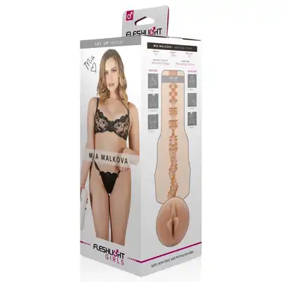 Fleshlight Girls - Mia Malkova Lvl Up. Kultowy masturbator z realistyczną waginą gwiazdy porno, wygodny kształt i najwyższa jakość