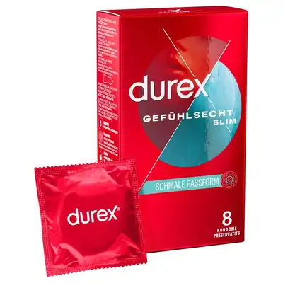 Durex GefĂĽhlsecht Slim Fit 8