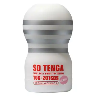 Tenga - SD Original Vacuum Cup Gentle. Mini, kompaktowy masturbator w kubeczku. Niesamowita i intensywna stymulacja