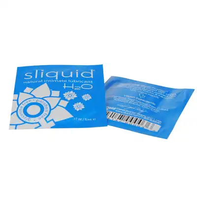 Sliquid - H2O 5ml - niewielki lubrynakt o naturalnej formule na bazie wody. Zabierz go ze sobą wszędzie!