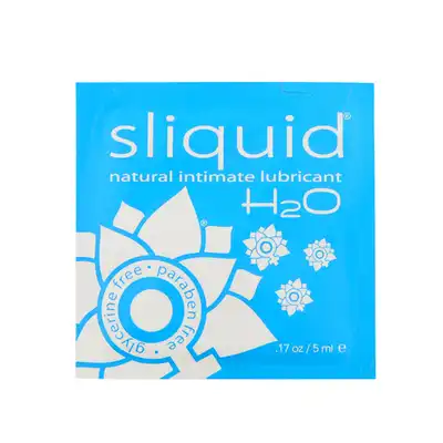 Sliquid - H2O 5ml - niewielki lubrynakt o naturalnej formule na bazie wody. Zabierz go ze sobą wszędzie!