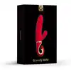 GVibe - GCandy Mini Chilli Coral. Wibrator z króliczkiem, dwa mocne silniki do stymulacji punktu G i łechtaczki