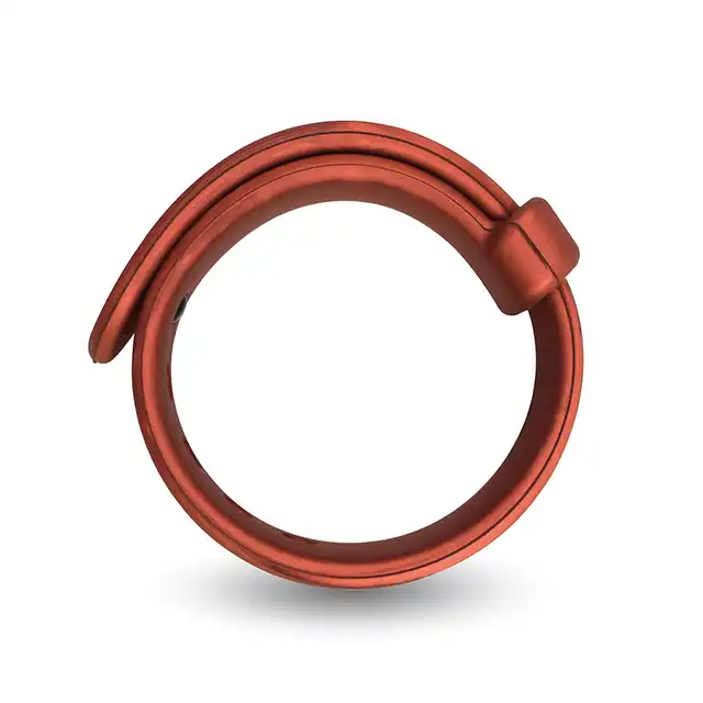 Velv'Or - Rooster Jason Size Adjustable Firm Strap Design Cock Ring Red - czerwony ring na penisa z opcją regulacji. Dopasuj swój rozmiar perfekcyjnie!