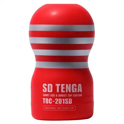 Tenga - SD Original Vacuum Cup Regular. Mini, kompaktowy masturbator w kubeczku. Niesamowita i intensywna stymulacja licznymi wypustkami