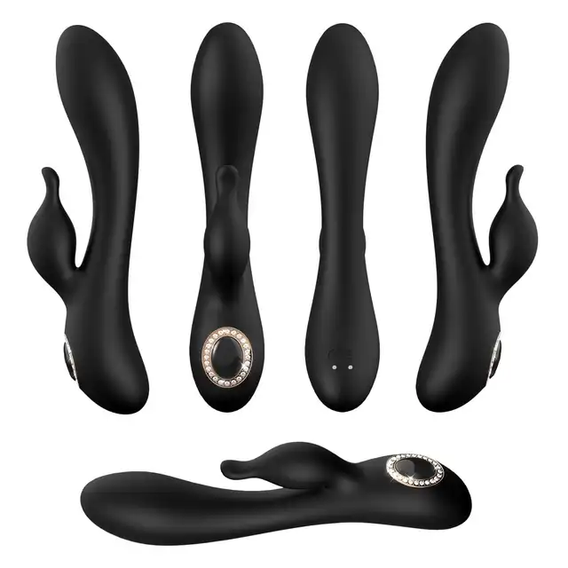 Cleopatra - Rabbit Vibrator. Elegancki wibrator z króliczkiem. Dwa silniczki do pełnej rozkoszy stymulacji
