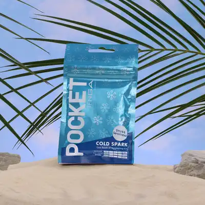 Tenga - Pocket Cold Spark - kultowy masturbator tenga w nowej odsłonie! Zabierz go ze sobą wszędzie 