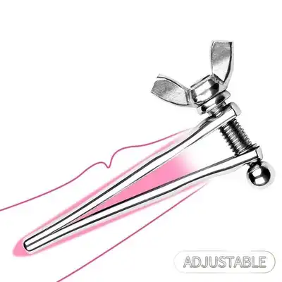 Mokko Toys - Urethral Dilator. Stalowy dilator do cewki moczowej, ręczny mechanizm zwiększający rozchylenie