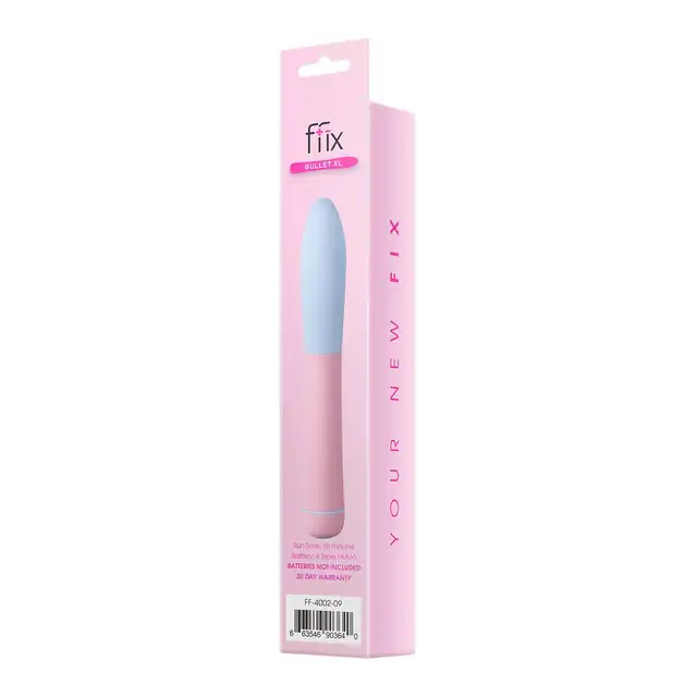 FemmeFunn - Ffix Bullet XL Pink. Wibrator klasyczny, pocisk o potężnych wibracjach. Klasyczny bullet w wyjątkowym wydaniu