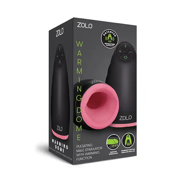 Zolo - Warming Dome Masturbator - seks oralny na wyciągnięcie ręki. Niezapomniane wrażenia z opcją podgrzewania