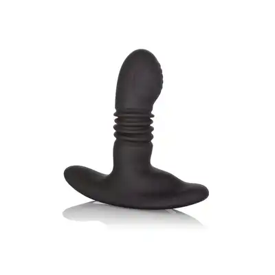 CalExotics - Eclipse Thrusting Rotator Probe. Wibrujący masażer prostaty z ruchem obrotowym i posuwistym, intensywna stymulacja analna o jakiej marzyłeś