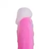 So Divine - Glorious Real Skin Feel Pink Dildo - realistyczne dildo o różowym kolorze. Mocna przyssawka na zabawę solo 