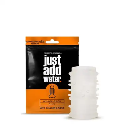 HAPPY ENDING JUST ADD WATER WHACK PACK SELF LUBRICATING CUFF