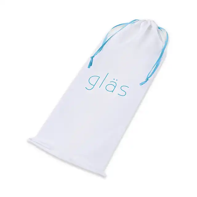 Gläs - Classic Smooth Dual Ended Dildo 9.25". Podwójne szklane dildo, prosty trzon i plug analny do wyrazistej stymulacji