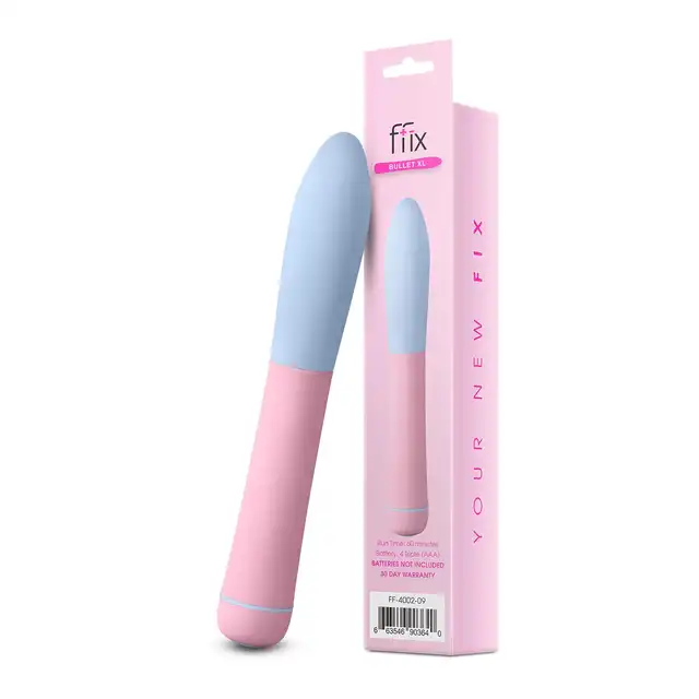 FemmeFunn - Ffix Bullet XL Pink. Wibrator klasyczny, pocisk o potężnych wibracjach. Klasyczny bullet w wyjątkowym wydaniu