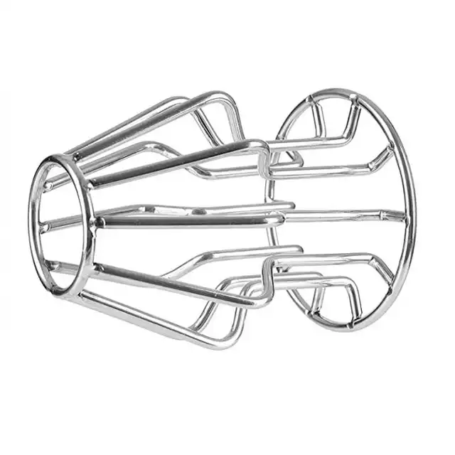 Passion Labs - Hollow Anal Plug L. Stalowy rozwieracz analny, tunel z mocnym efektem rozwierania