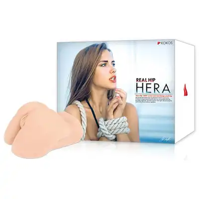 Kokos - Hera Real Hip. Masturbator z dwoma tunelami rozkoszy - anus i wagina. Realistyczna stymulacja na zawołanie