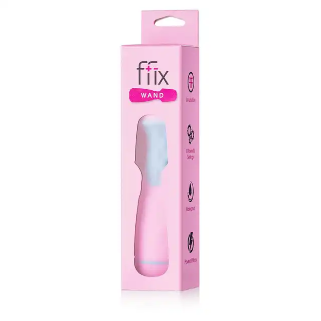 FemmeFunn - Ffix Wand Pink. Niewielka magiczna różdżka o potężnych wibracjach, urocza kolorystyka i design 