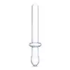 Gläs - Classic Smooth Dual Ended Dildo 9.25". Podwójne szklane dildo, prosty trzon i plug analny do wyrazistej stymulacji