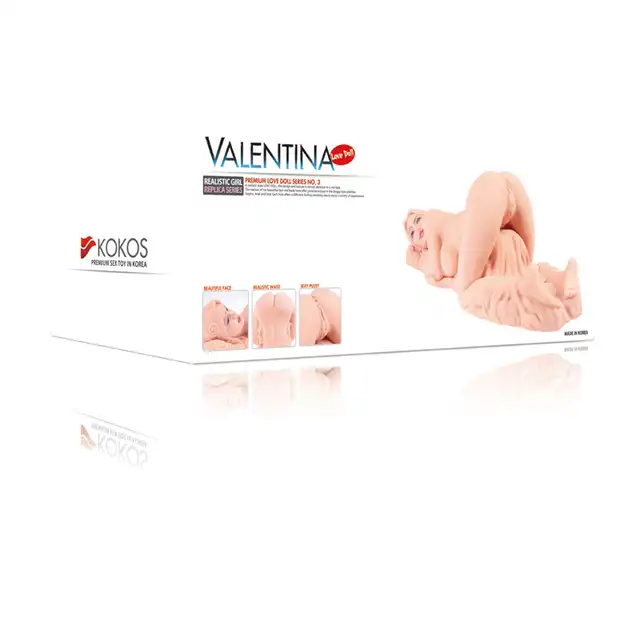 Kokos - Valentina. Duża seks lalka z 3 otworami penetracyjnymi, seksowne usta, wagina i anus. Gotowa na Ciebie w każdej chwili