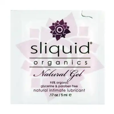 Sliquid -  Organics Natural Gel Pillows - lubrykant na bazie wody z aloesem o gęstszej formule. Zabierz ze sobą w podróż!