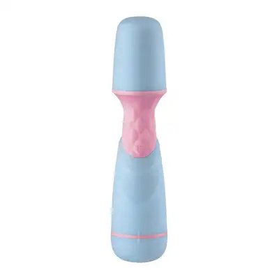 FemmeFunn - Ffix Wand Blue. Niewielka magiczna różdżka o potężnych wibracjach, urocza kolorystyka i design 