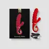 GVibe - GCandy Mini Chilli Coral. Wibrator z króliczkiem, dwa mocne silniki do stymulacji punktu G i łechtaczki