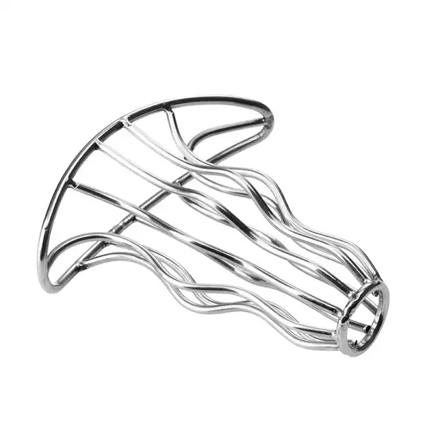 Mokko Toys - Anal Plug Pleasure Curves S. Stalowy otwarty tunel analny o niewielkich rozmiarach, stymulujące doznania