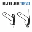 Velv'Or - Rooster Travis Bulky Cock Ring With Vibrating Mini Bullet - masywny ring na penisa z wibrującym bulletem. Mocna i twarda erekcja!