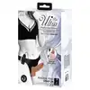 Baile - Ultra Passionate Harness Vibrator 6.2". Wibrator realistyczny z uprzężą strapon, mocna stymulacja z dodatkową stymulacją