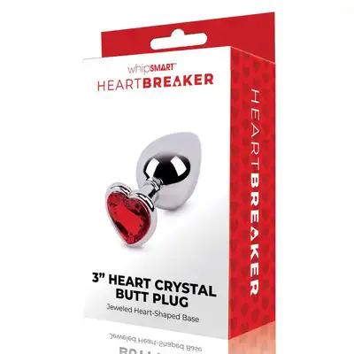HEARTBREAKER METAL BUTT PLUG MEDIUM