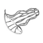 Mokko Toys - Anal Plug Pleasure Curves S. Stalowy otwarty tunel analny o niewielkich rozmiarach, stymulujące doznania