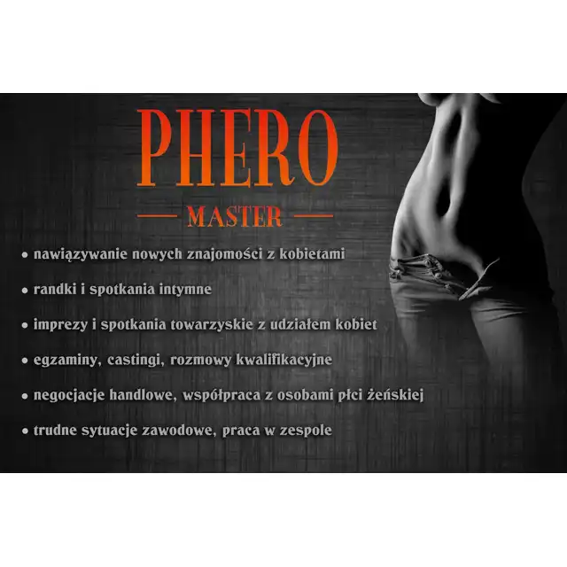Aurora - Phero Master 50ml Eau De Parfum Pour Homme - wzbudź zainteresowanie i przyciągnij do siebie kobiety, dzięki uwodzicielskiemu zapachowi