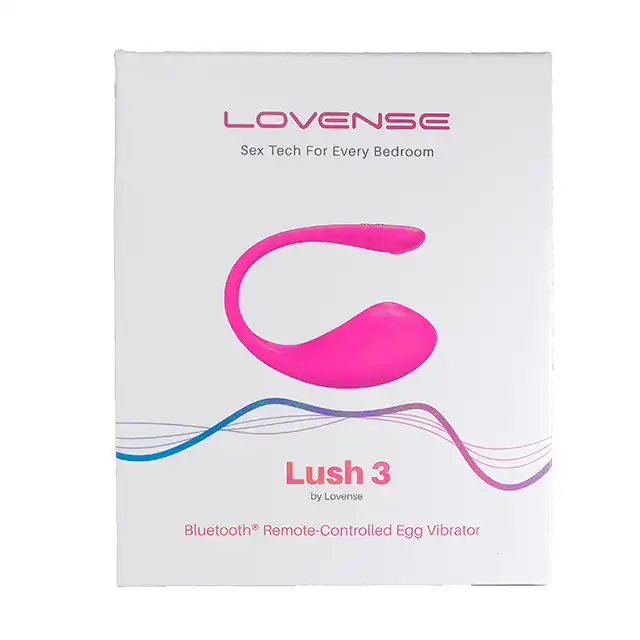 Lovense - Lush 3. Kultowe jajeczko wibrujące w najnowszym wydaniu. Znane na całym świecie! Luksusowa stymulacja punktu G z pomocą intuicyjnej aplikacji