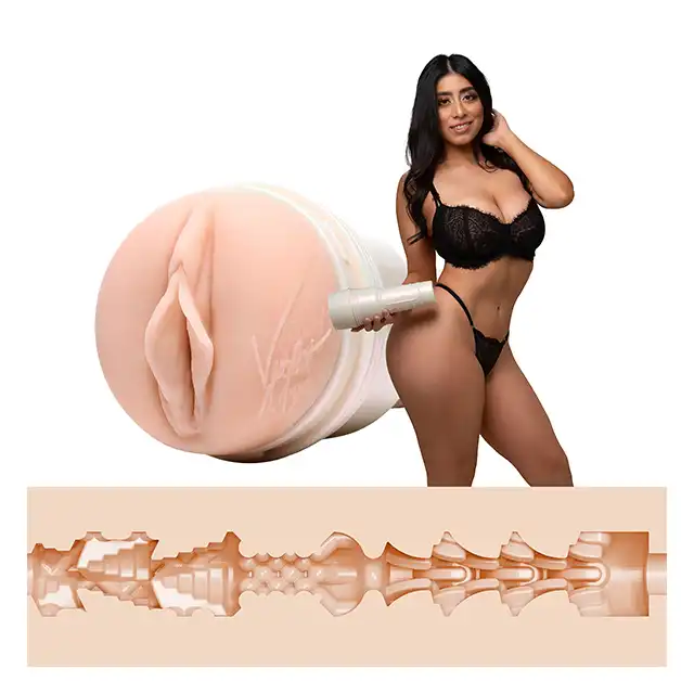 Fleshlight Girls - Violet Myers Waifu. Realistyczny masturbator w kształcie waginy o naturalnym odlewie waginy gwiazdy porno