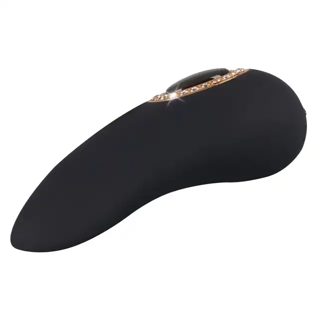 Cleopatra - Clitoral Vibrator. Elegancki stymulator łechtaczki z oprawą imitującą kamienie szlachetne. Bardzo elegancki. 