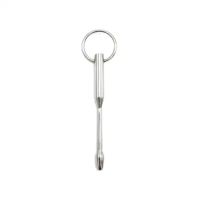 Oproducts - Solid Classy Penis Stick. Solidny dilator ze stali nierdzewnej z uchwytem typu c-ring