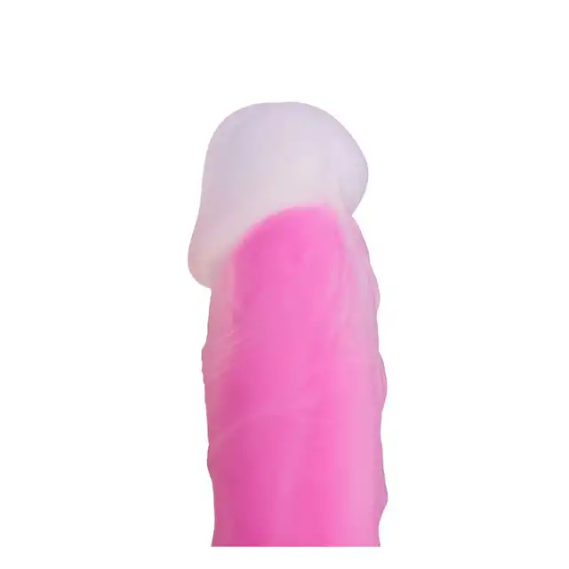 So Divine - Glorious Real Skin Feel Pink Dildo - realistyczne dildo o różowym kolorze. Mocna przyssawka na zabawę solo 