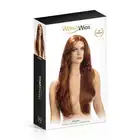 World Wigs - Rihana. Długa, miedziana peruka z obłędnie błyszczącymi włosami. Idealna opcja na wieczorne wyjście lub roleplay