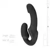 No-Parts - Morgan Strapless Strap-On. Strapon bezuprzężowy, idealny do stymulacji waginalnej lub analnej. Podwójna przyjemność dla partnerów