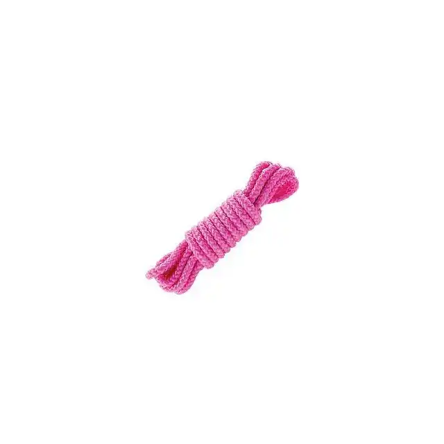 Fetish Fantasy - Bondage Rope Pink 1 Metr. Różowa, super wytrzymała lina. Cięta na metry, dodaj tyle ile metrów chcesz!