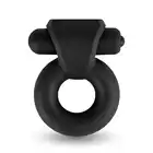 Velv'Or - Rooster Travis Bulky Cock Ring With Vibrating Mini Bullet - masywny ring na penisa z wibrującym bulletem. Mocna i twarda erekcja!