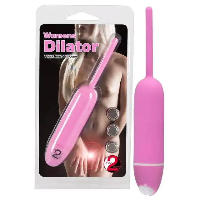You2Toys - Women's Dilator Pink. Różowy wibrujący dilator do intensywnej stymulacji cewki moczowej