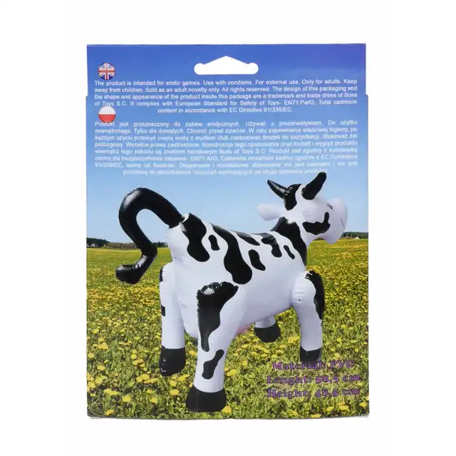 Bseries - Matylda Cow Doll. Dmuchana seks lalka w kształcie krowy, genialny śmieszny gadżet