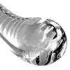 Icicles - No. 88. Szklane, zakrzywiane dildo z silikonową, zdejmowalną przyssawką. Wielowymiarowa przygoda z rozkoszą