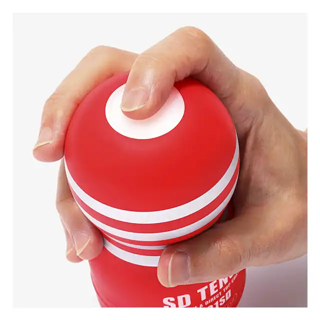 Tenga - SD Original Vacuum Cup Regular. Mini, kompaktowy masturbator w kubeczku. Niesamowita i intensywna stymulacja licznymi wypustkami