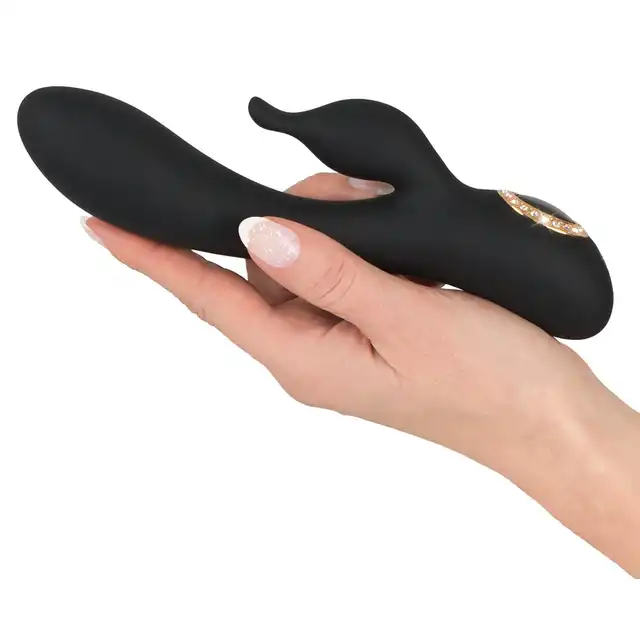 Cleopatra - Rabbit Vibrator. Elegancki wibrator z króliczkiem. Dwa silniczki do pełnej rozkoszy stymulacji