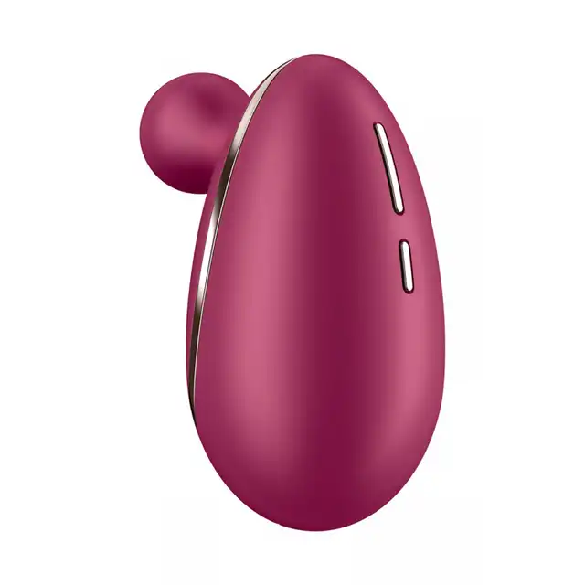 Satisfyer - Spot On 1 Berry. Precyzyjny punktowy stymulator łechtaczki o niewielkim rozmiarze. Elastyczna kuleczka wibrująca
